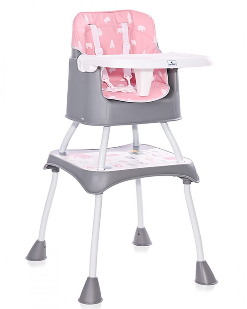 LORELLI, Chaise haute 3-en-1 pour bébés